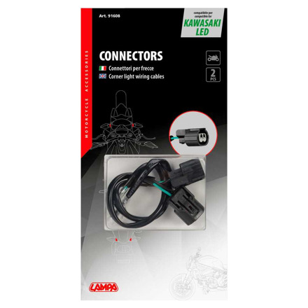 Lampa Corner Lights Wiring Cables - Kawasaki LED, Zwart (4 van 4)