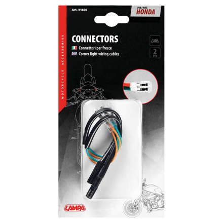 Lampa Corner Lights Wiring Cables - Honda, Zwart (4 van 4)