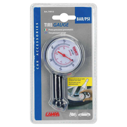 Lampa Tire Pressure Gauge - Analog, Zwart (2 van 2)