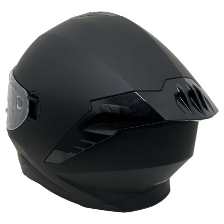 Motoholic Integraalhelm, Zwart (3 van 6)