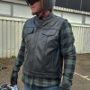 Motoholic Biker Vest, Zwart (Afbeelding 1 van 5)