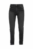 Jane High Mono Motorjeans - Zwart