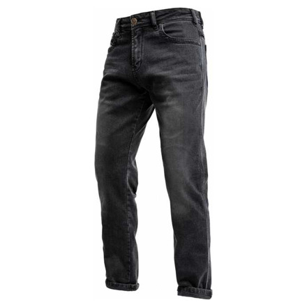 John Doe Taylor Mono Motorjeans, Zwart-Used (3 van 3)