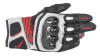 SP X Air Carbon V2 Motorhandschoenen - Zwart-Wit-Rood-Fluor