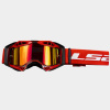 Aura Pro Goggle - Zwart-Rood