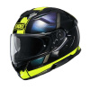 GT-AIR 3 Scenario Integraalhelm - Zwart-Fluor