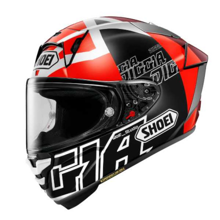 X-SPR PRO Diggia2 Integraalhelm - Zwart-Rood-Wit