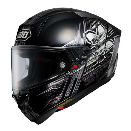 X-SPR PRO Crosslogo Integraalhelm - Zwart-Antraciet-Wit