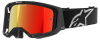 Vision 8 Corp Goggle - Zwart-Rood