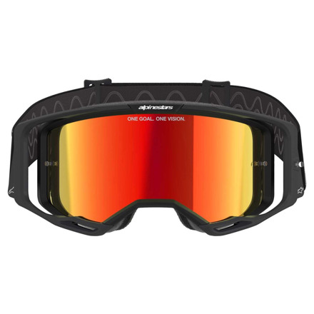 Alpinestars Vision 8 Corp Goggle, Zwart-Rood (2 van 3)