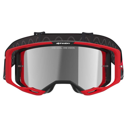 Alpinestars Vision 8 Luar Goggle, Rood-Zilver-Zwart (2 van 3)