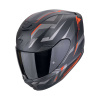 EXO-391 Aaxo Integraalhelm - Mat Zwart-Rood