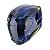 EXO-391 Aaxo Integraalhelm - Zwart-Blauw