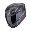 EXO-391 Aaxo Integraalhelm - Mat Zwart-Roze