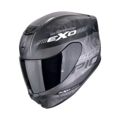 EXO-391 Ava Integraalhelm - Mat Zwart-Zilver