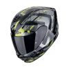 EXO-391 Clutter Integraalhelm - Zwart-Fluor