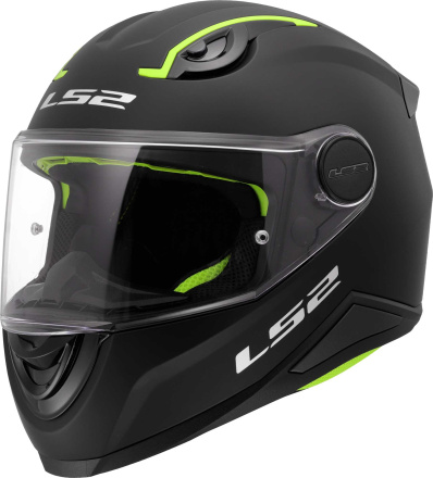 LS2 FF812 Kid Solid Integraalhelm, Mat Zwart (1 van 1)