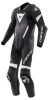 Dainese Laguna Seca 6 Perf 1PC Leren Motorpak, Zwart-Wit-Antraciet (Afbeelding 1 van 2)