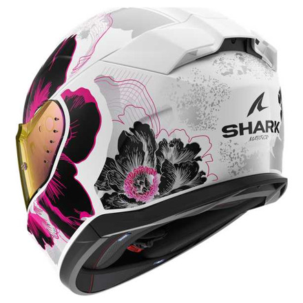 Shark D-Skwal 3 Mayfer Integraalhelm, Wit-Paars (2 van 3)